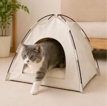 Cama Cabana para Cachorro e Gato – Conforto, Segurança e Descanso Aconchegante