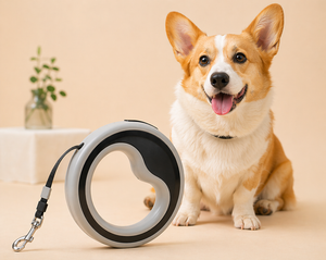 Guia Retrátil para Cachorro com Trava – Mais Controle e Segurança no Passeio