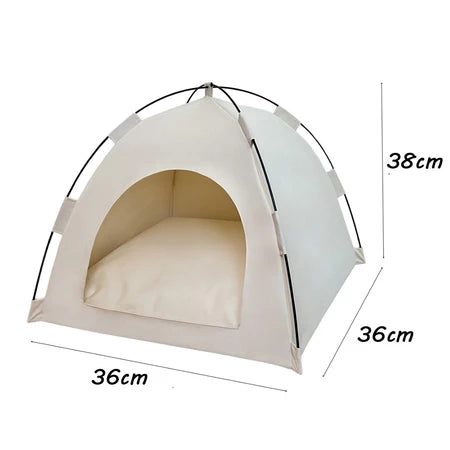 Cama Cabana para Cachorro e Gato – Conforto, Segurança e Descanso Aconchegante
