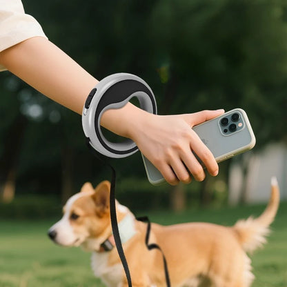 Guia Retrátil para Cachorro com Trava – Mais Controle e Segurança no Passeio